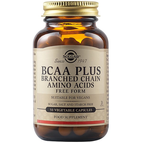 Solgar BCAA Plus 50 kapsula vegjetariane