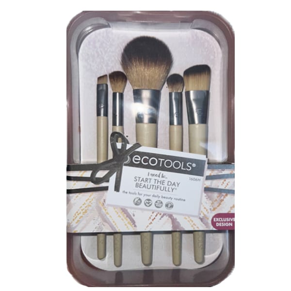 Ecotools I Need to Start The Day Beautifully Kit with 5 Brushes (1606) 1 set