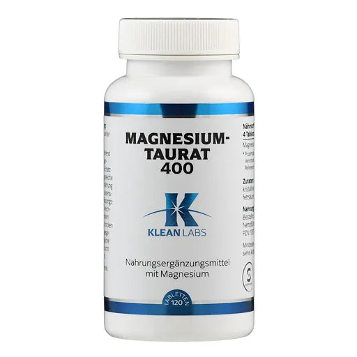 Klean Magnesium Taurate 400 – 100 mg magnez elementar për tabletë