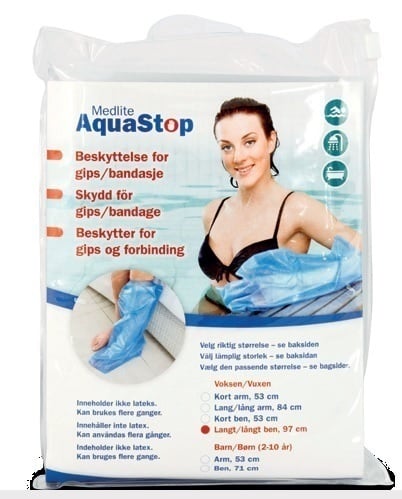 Wellcon AquaStop Waterproof Arm Plaster & Bandage Protector, Long Size 84cm 1 copë