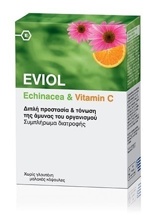 Eviol Echinacea & Vitamin C 60 kapele