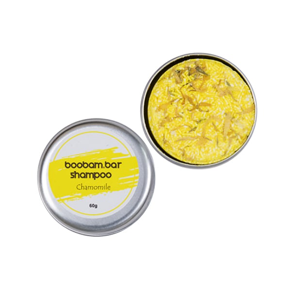 Boobam Bar Shampoo 60gr - E verdhë