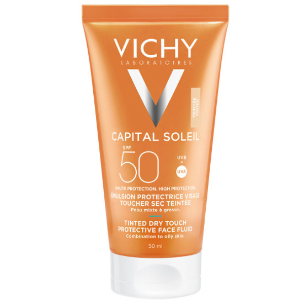Vichy Capital Soleil SPF50 Tinted Dry Touch Protective Face Fluid 50 ml