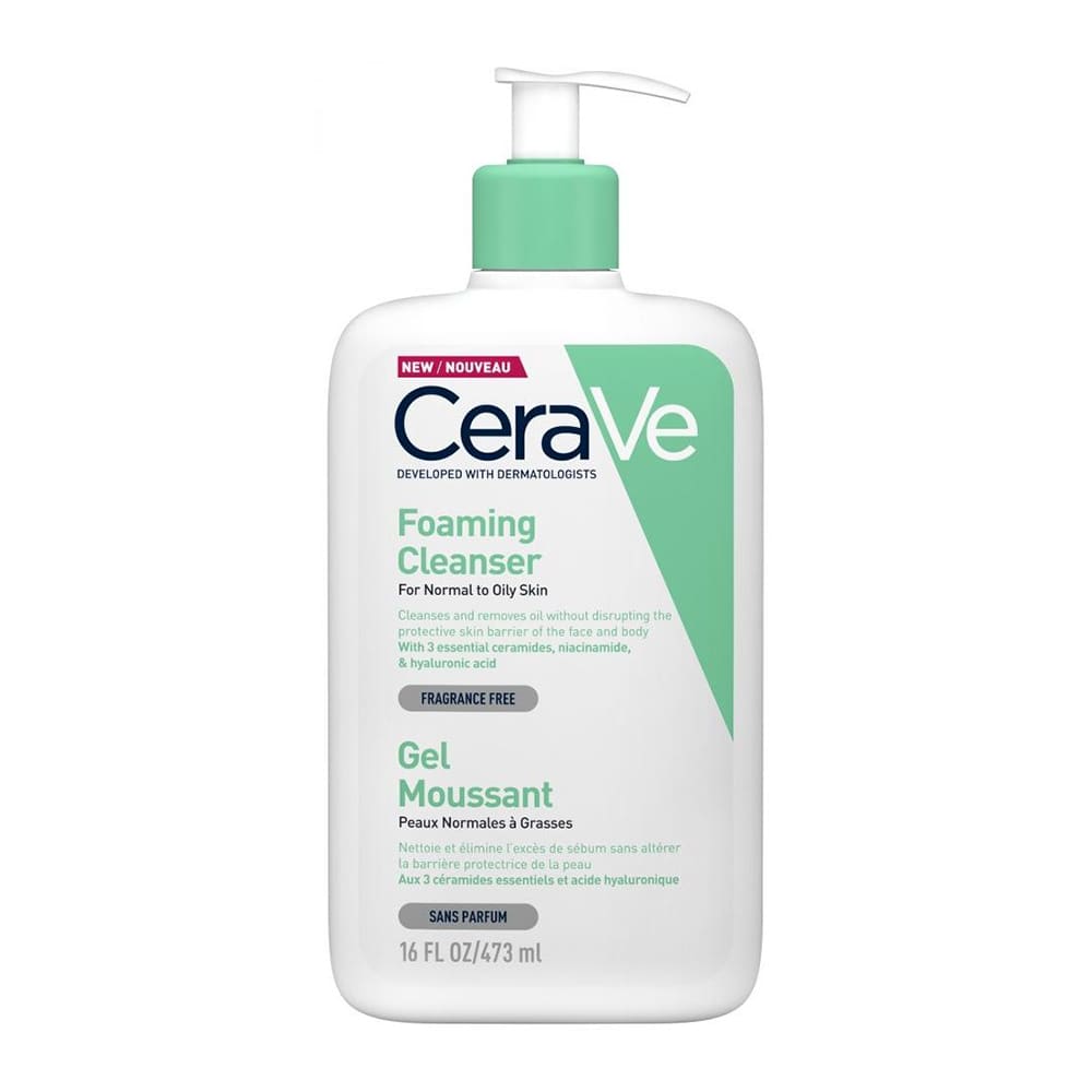 CeraVe Foaming Cleanser for Normal to Oily Skin 473 ml