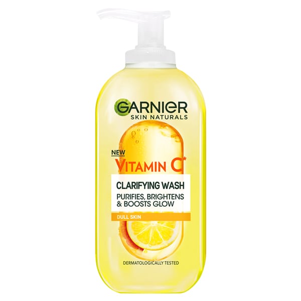 Garnier Skin Naturals Vitamin C Clarifying Wash Dull Skin 200 ml