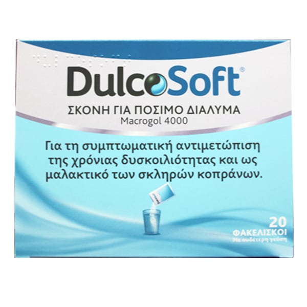 Dulcosoft Macrogol 4000 20 bustina x 10g
