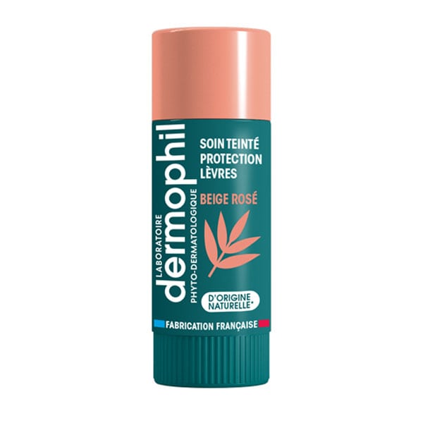Dermophil Tinted Protective Lip Balm Beige Rose 4g