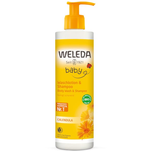 Weleda Baby Calendula Body Wash & Shampoo 400 ml