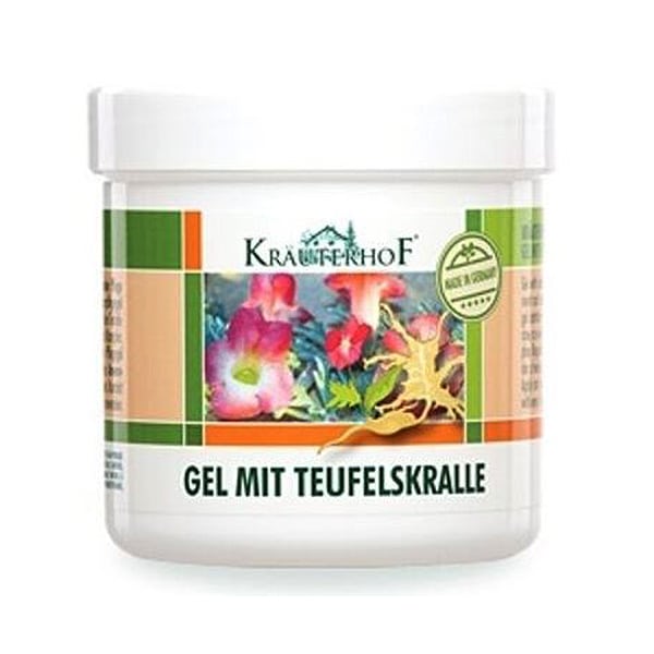 Krauterhof Gel with Devil's Claw & Eucalyptus for Muscle & Joint Pain 500 ml