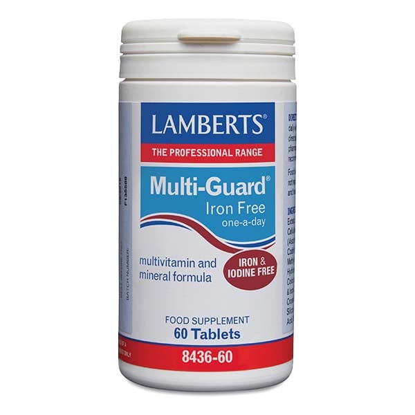 Lamberts Multi-Guard Iron Free 60 tableta