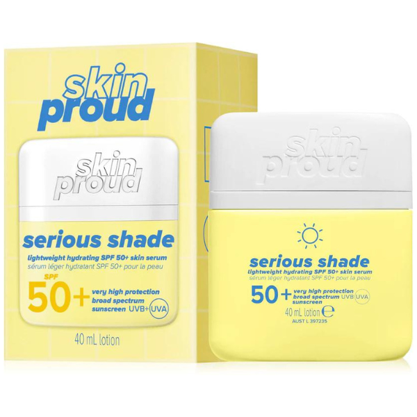 Skin Proud Serious Shade Lightweight Hydrating SPF50+ Skin Serum 40 ml