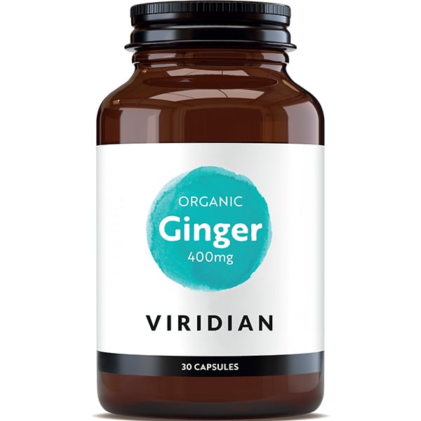 Viridian Organic Ginger 400mg 30 kapsula