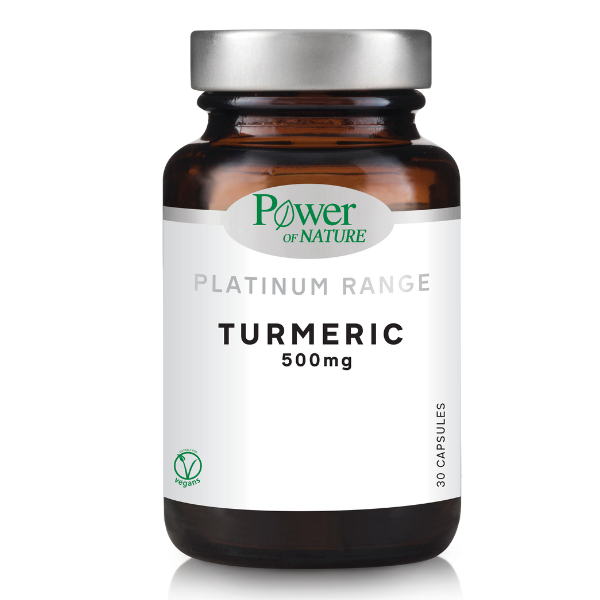 Power of Nature Platinum Range Turmeric 500mg 30 kapsula