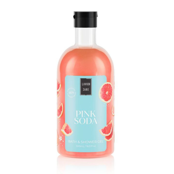 Lavish Care Pink Soda Bath & Shower Gel 500 ml