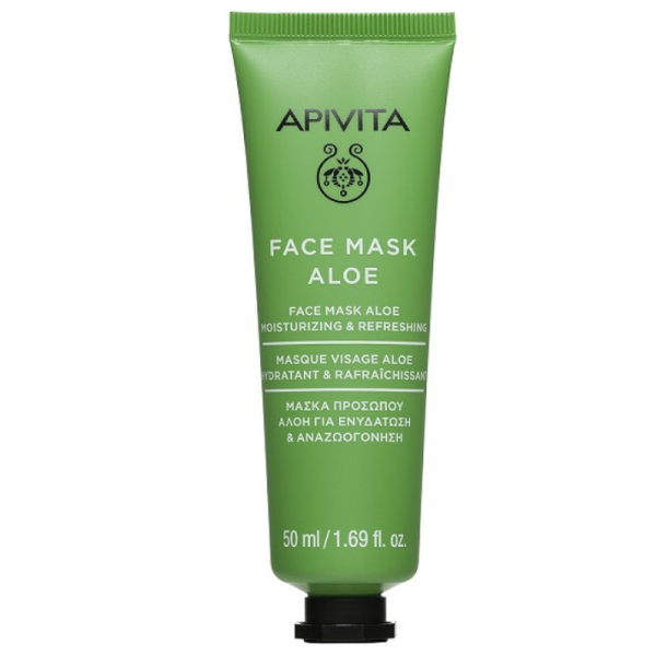Apivita Moisturizing Face Mask with Aloe 50 ml