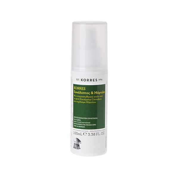 Korres Insect Repellent Spray Eucalyptus & Myrtle 100 ml