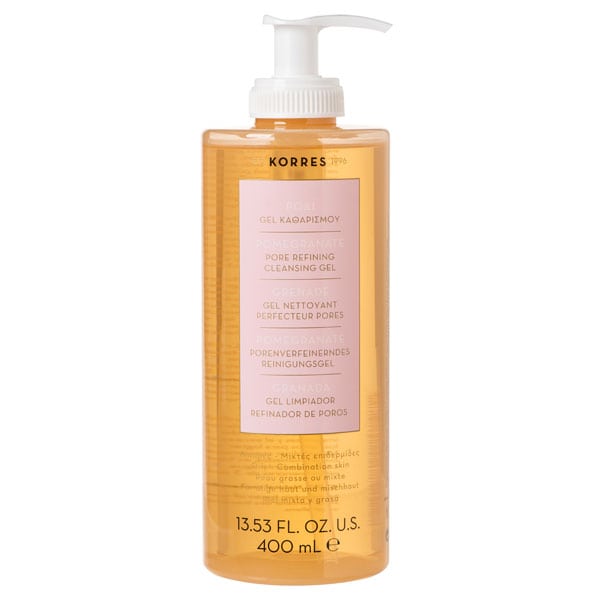 Korres Pomegranate Pore Refining Cleansing Gel Oily / Combination Skin 400 ml