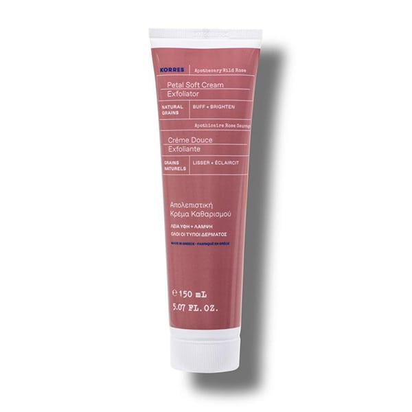 Korres Apothecary Wild Rose Petal Soft Cream Exfoliator 150 ml