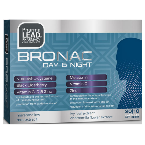 Pharmalead Bronac Day & Night 20+10 kapsula