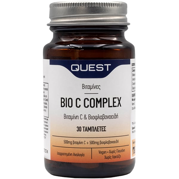 Quest Bio C Complex Bioflavonoids 500mg 30 tableta