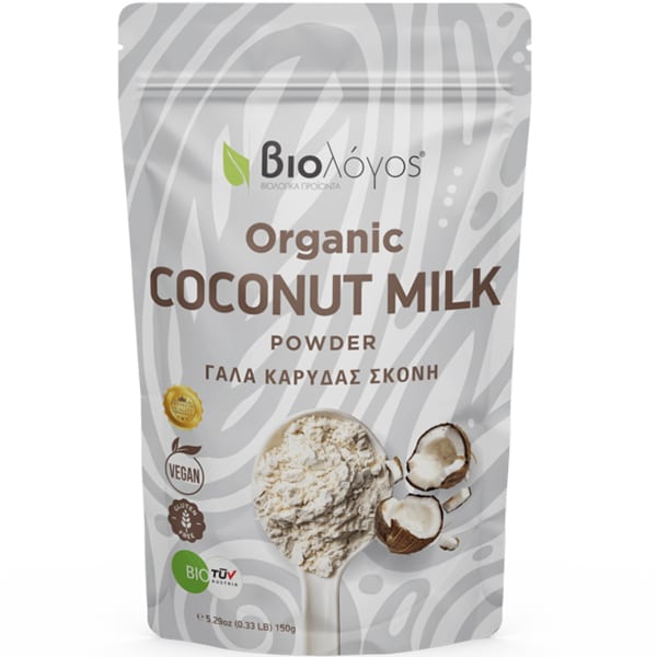 Pluhur qumështi organik i kokosit Biolog 150gr