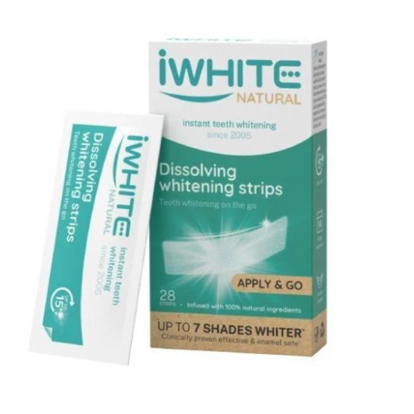 iWhite Natural Dissolving Whitening Strips 28 shirita