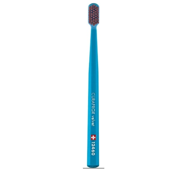 Curaprox Velvet 12460 Ultra Soft Toothbrush 1 copë - Blu-Fuksia