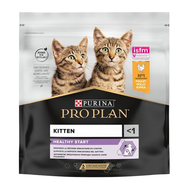 Purina Pro Plan Kitten Healthy Start Dry Food with Chicken 400g