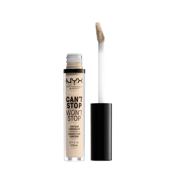 NYX PROFESSIONAL MAKE UP CaN't Stop WoN't Stop CoNtour CoNcealer, 3 5ml - 1.5 Mjaftueshëm