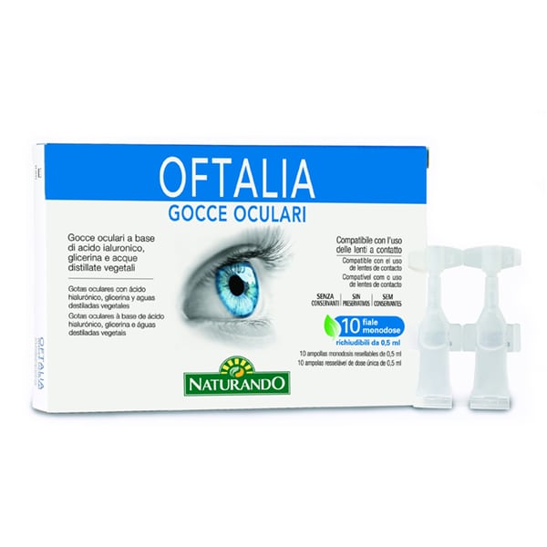 Oftalia Naturando Ophthalmic Solution 10 Single Doses x 0.5ml 1 copë