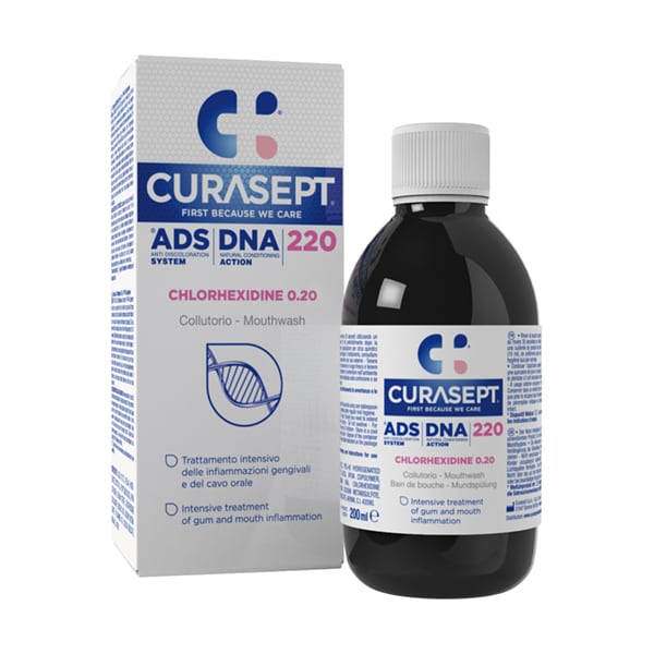 Curasept ADS DNA 220 Chlorhexidine 0.20 Oral Solution 200 ml