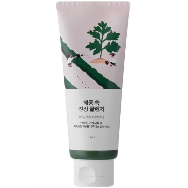 Round Lab Mugwort Calming Cleanser 150 ml