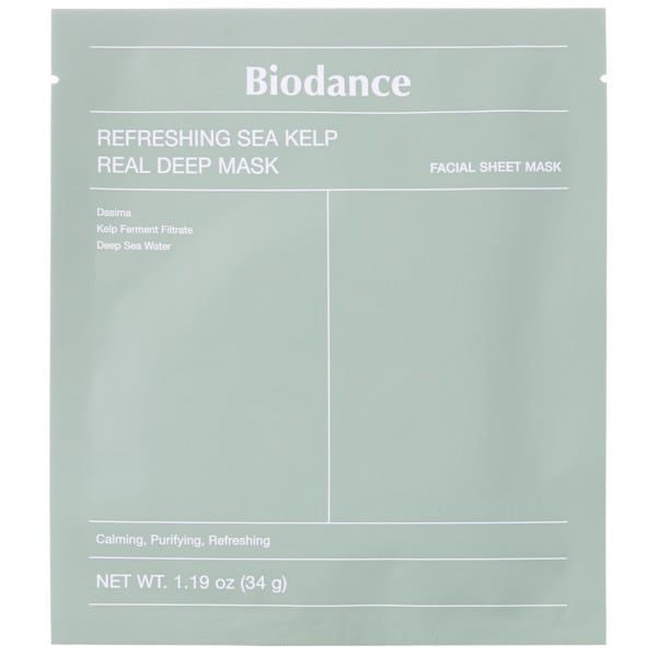 Biodance Refreshing Sea Kelp Real Deep Mask 1 copë