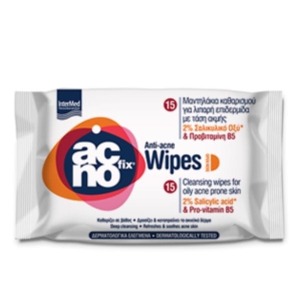 Intermed Acnofix Anti-Acne Wipes 15 copë