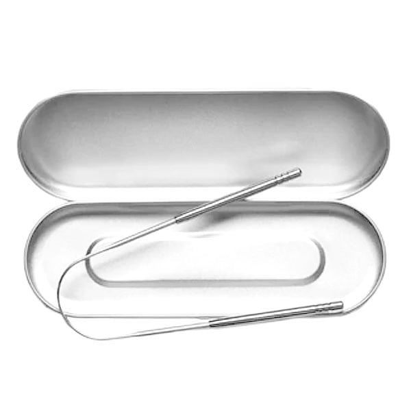 Boobam Tongue Scraper 1 copë - Argjend