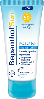 Bepanthol Sun SPF50+ Sunscreen Face Cream for sensitive skin 50 ml