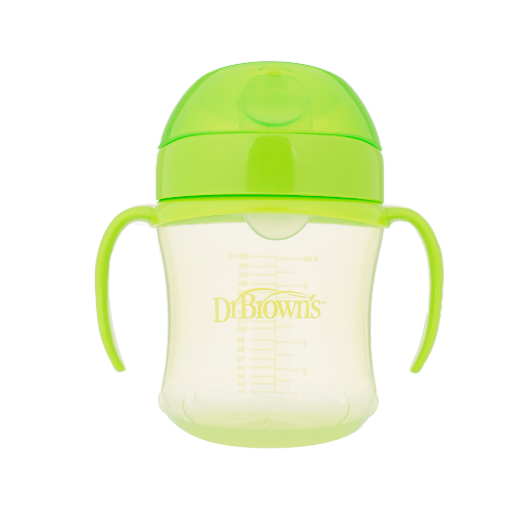 Dr. Brown's (TC 61001) Soft-Sprout Transition Cup 180ml - E gjelbër