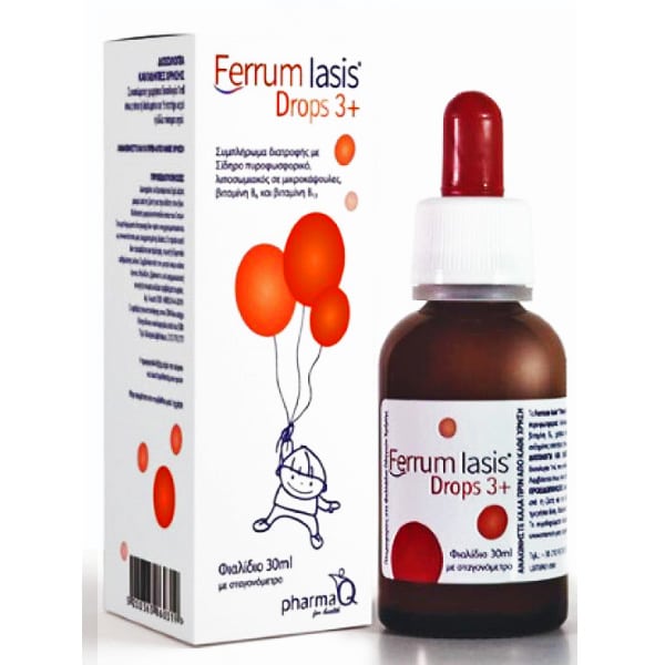 PharmaQ Ferrum Iasis Drops 3+ 30 ml