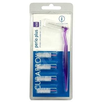 Curaprox Perio Plus 408 Interdental Brushes with Handle Purple 5 copë