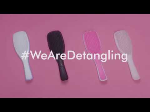 Tangle Teezer The Wet Detangler Detangling Hairbrush 1 copë - Mente / Rozë