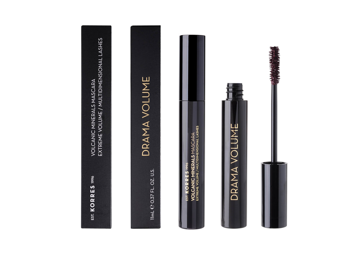 Korres Volcanic Minerals Drama Volume Mascara 02 Plum Brown 11 ml