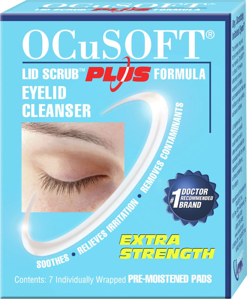 OCuSOFT Lid Scrub Plus Pads 7 copë