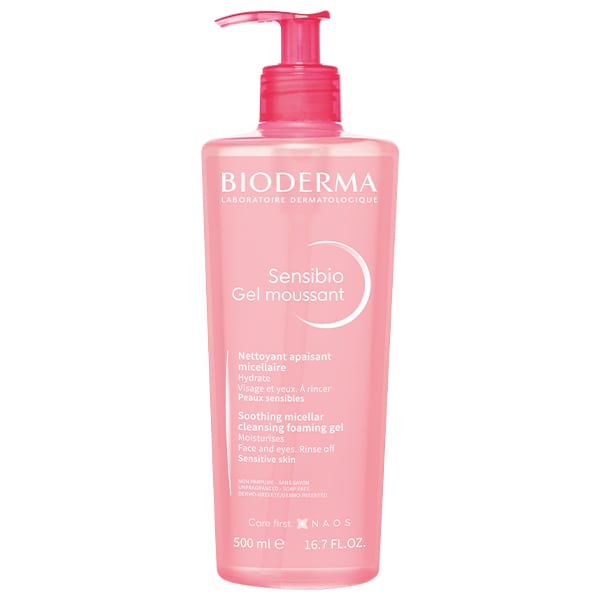Bioderma Sensibio Gel Moussant Soothing Micellar Cleansing Foaming Gel 500 ml