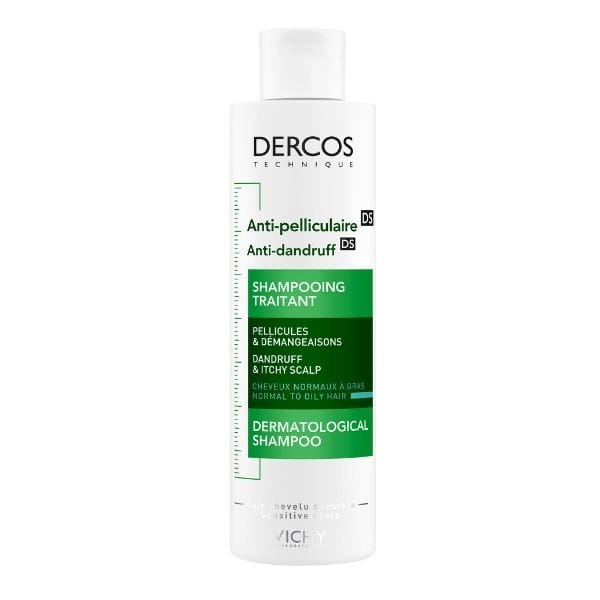 Vichy Dercos Anti-Dandruff DS Shampoo Normal to Oily Hair 200 ml