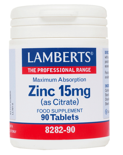Lamberts Zinc as Citrate 15mg 90 tableta