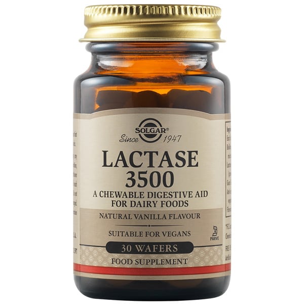 Solgar Lactase 3500  30 tableta përtypëse