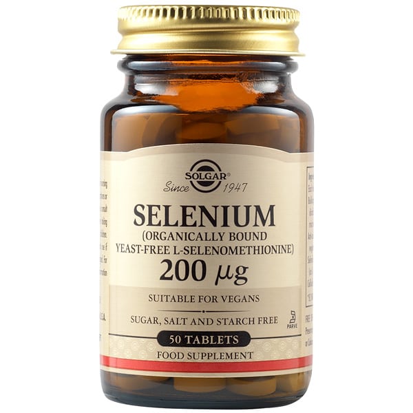 Solgar Selenium 200 μg 50 tableta