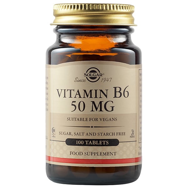 Solgar Vitamin B6 50mg  100 tableta