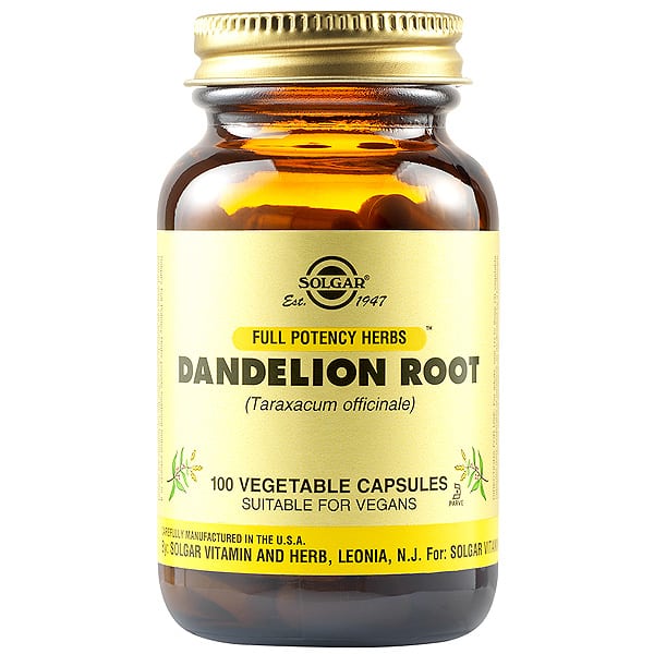 Solgar Dandelion Root  100 kapsula vegjetariane