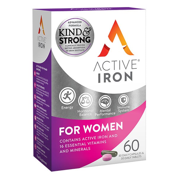 Bionat Active Iron Women  30 kapsula dhe 30 tableta